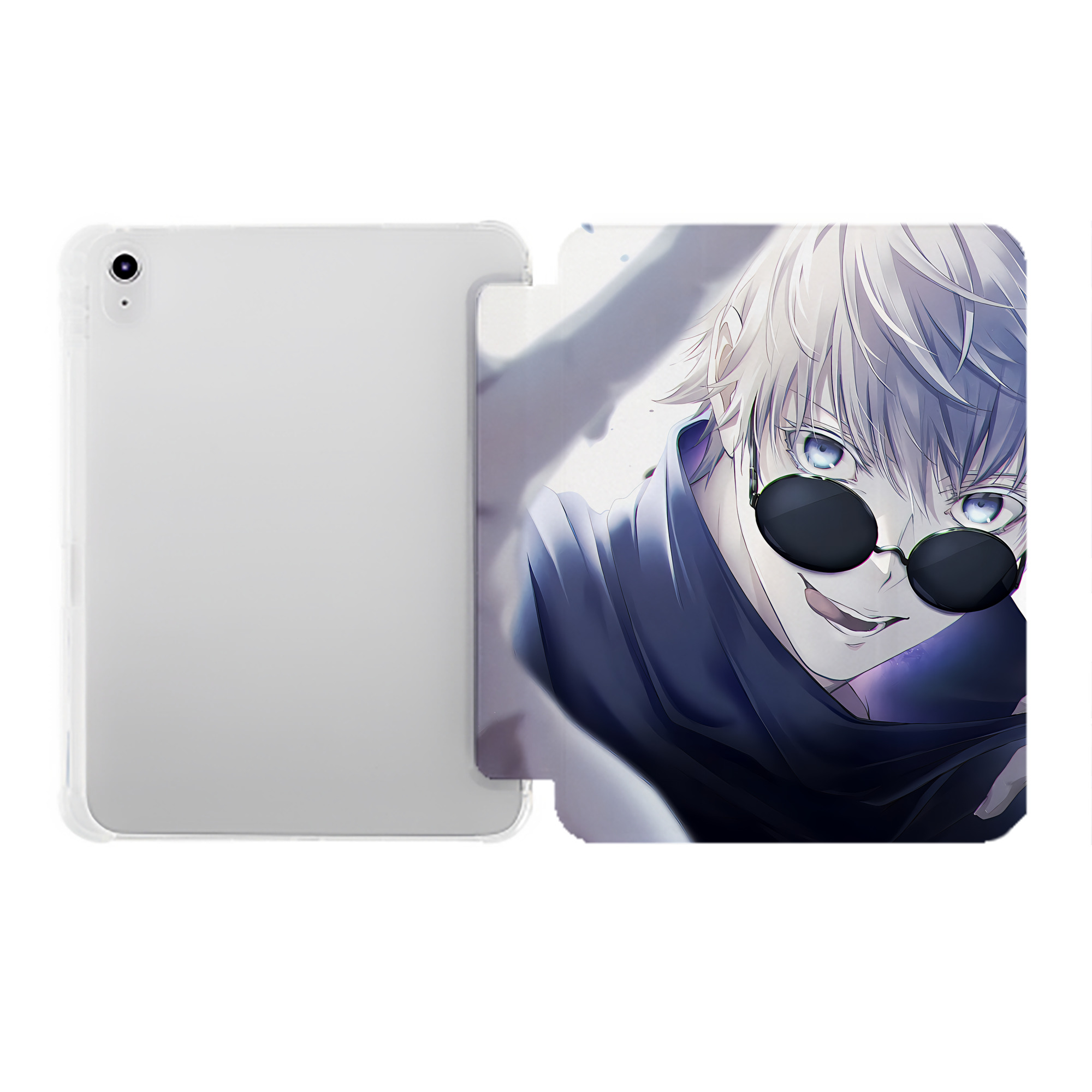 （画像用） SPY×FAMILY间谍家家酒 IPad ケース ペン収納付き 三つ折りスタンド PUレザー×シリコン 対応機種9.5/10.5/10.9インチ